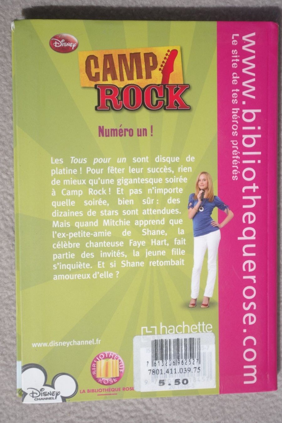 Libri: Camp rock : Numéro Un ! – Usato da Fully venduto da Minouchka 1