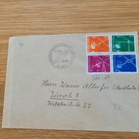 Brief Bern 1952 Zürich