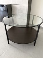 IKEA Couchtisch VITTSJÖ (dunkelbraun/schwarz)