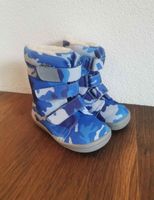 Beda Barfusschuhe Winterstiefel military blue, Grösse 25 NEU