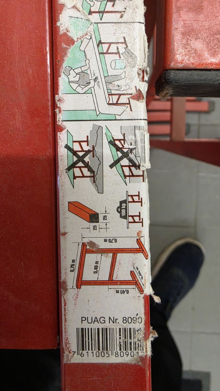 Ponteggi: Stabiler Unterstellbock   – Usato da Horn venduto da Bs1 1