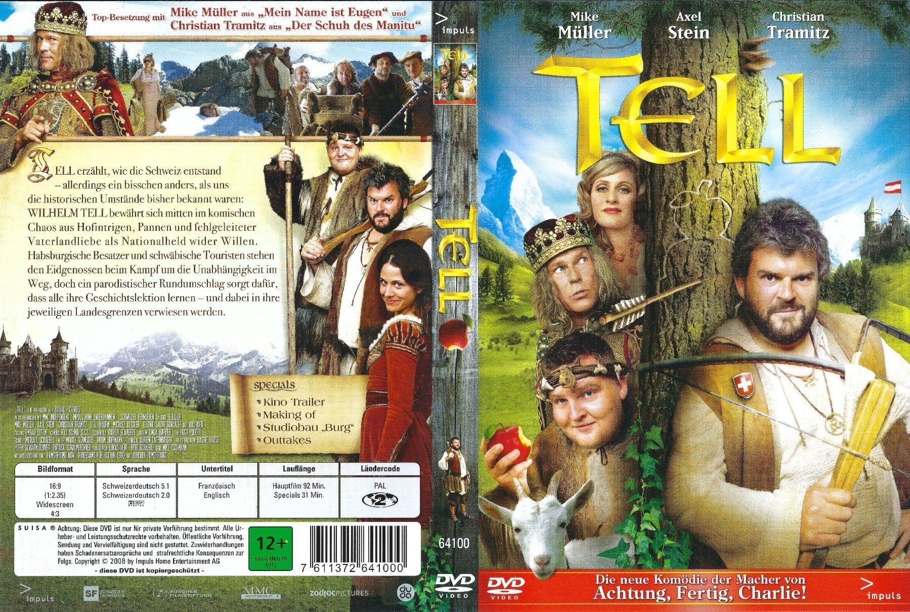 Tous les DVDs: Tell – D'occasion à Zürich par Cineasten
