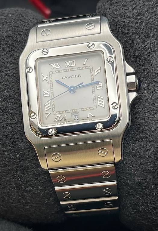 Orologi: Cartier Santos Galbée Ref. W20025D6  – Usato da Lugano venduto da luganotopwatches 8