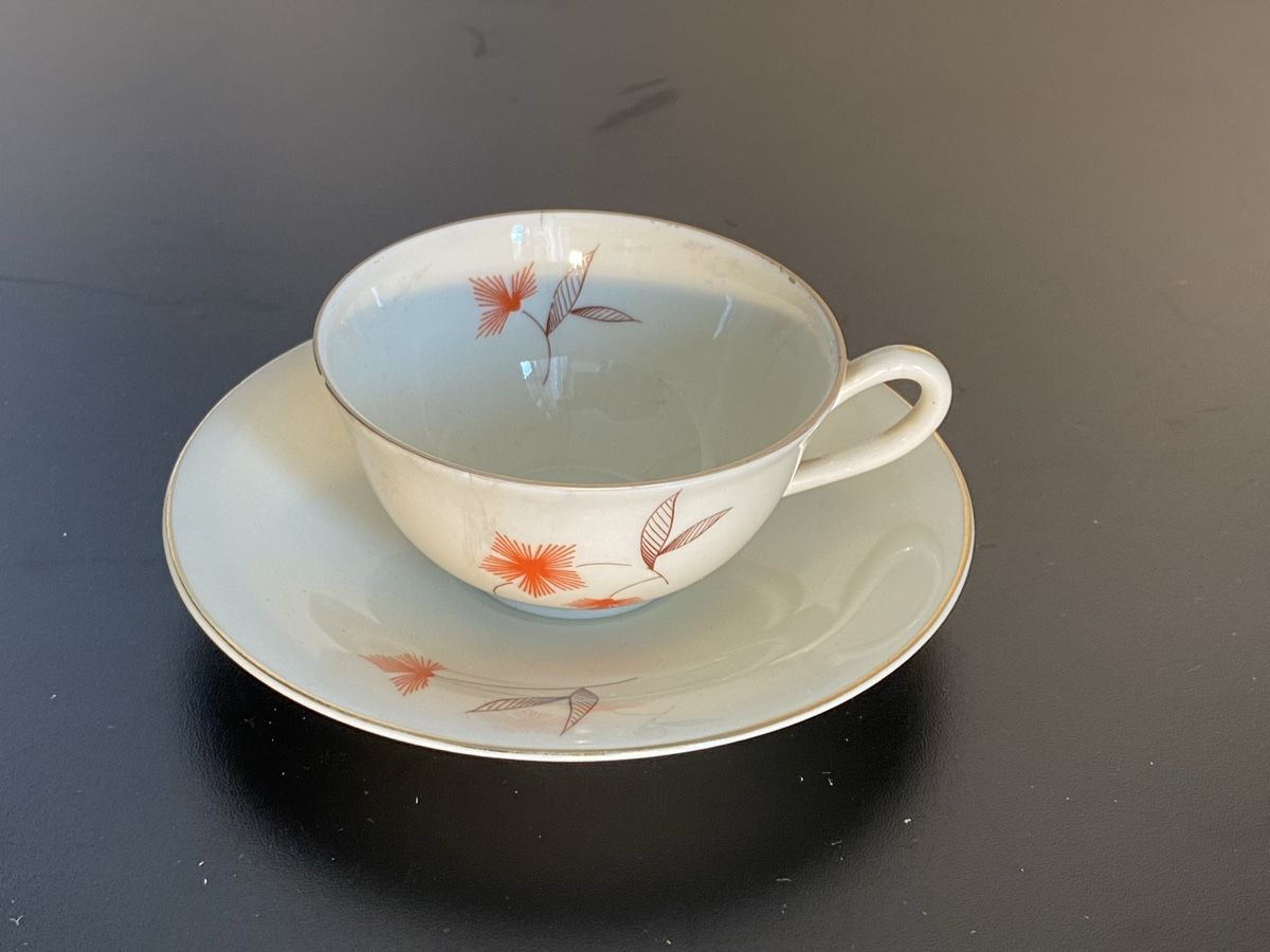 Tassen: 5 Mocca Tassen mit Unterteller, Vintage, 5 Stk. – Gebraucht aus Flawil von sonnengeist 9