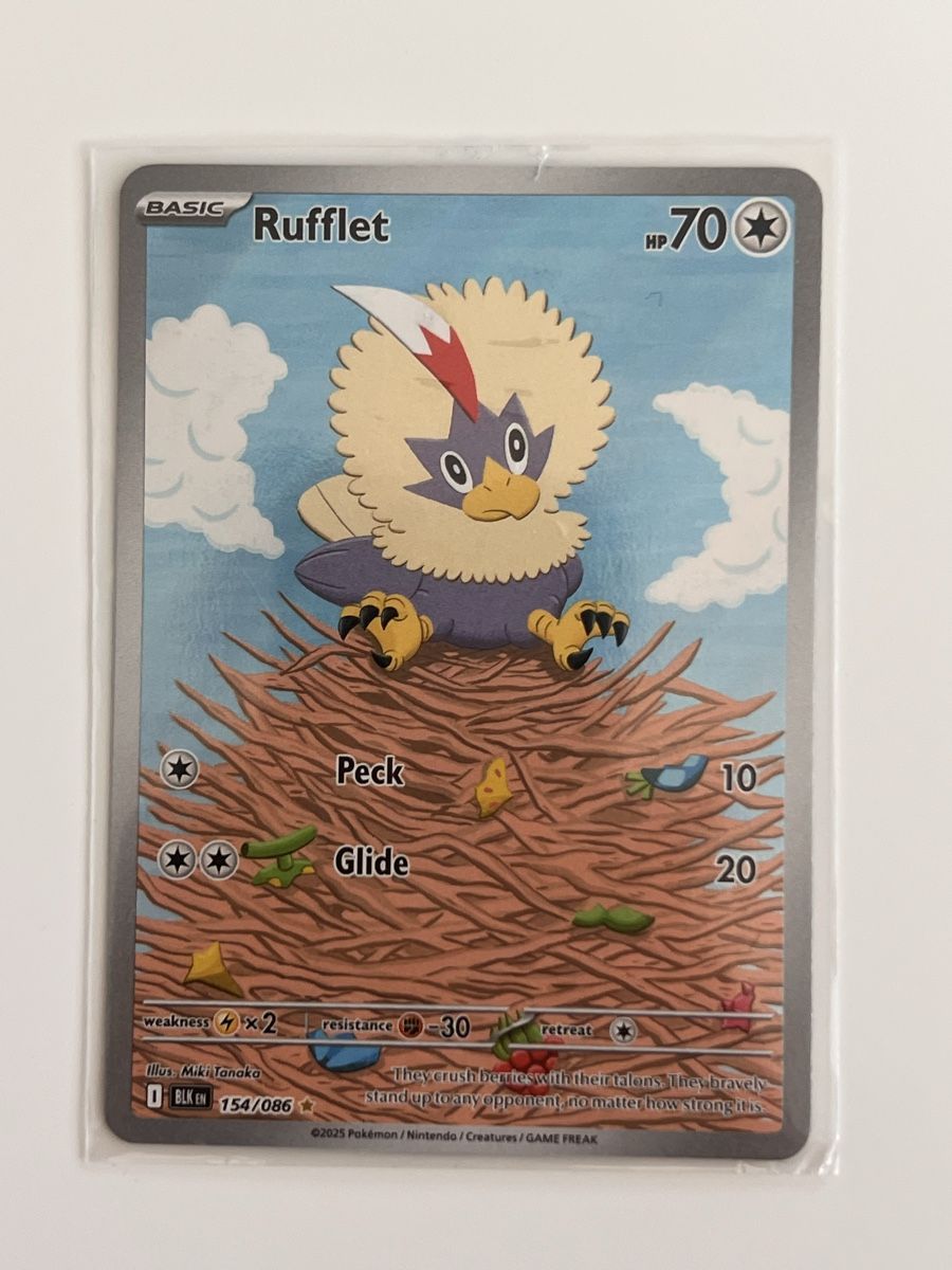 Pokémon Carte collezionabili: Rufflet 154/086 – Illustration Rare – Usato da Zollikon venduto da inf_l5jd