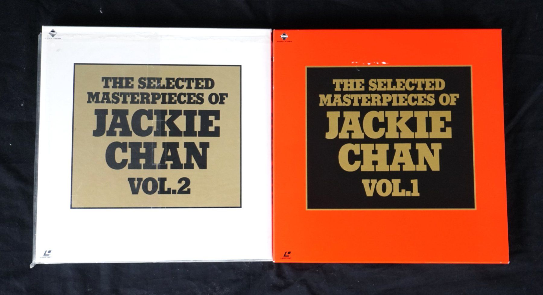 Laser Disc set Jackie Chan – Vol. 1 & Vol. 2 - Japan (Gebraucht) in ...