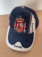Cap ESPANA Spanien  /NP55CHF Baumwoll Velours Blau