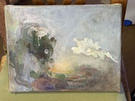 Lorenzo le Kou Meyr *1967  Oelgemälde signiert
