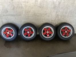Fondmetal Felgen 5x13 ET 38 mit Sommerpneu