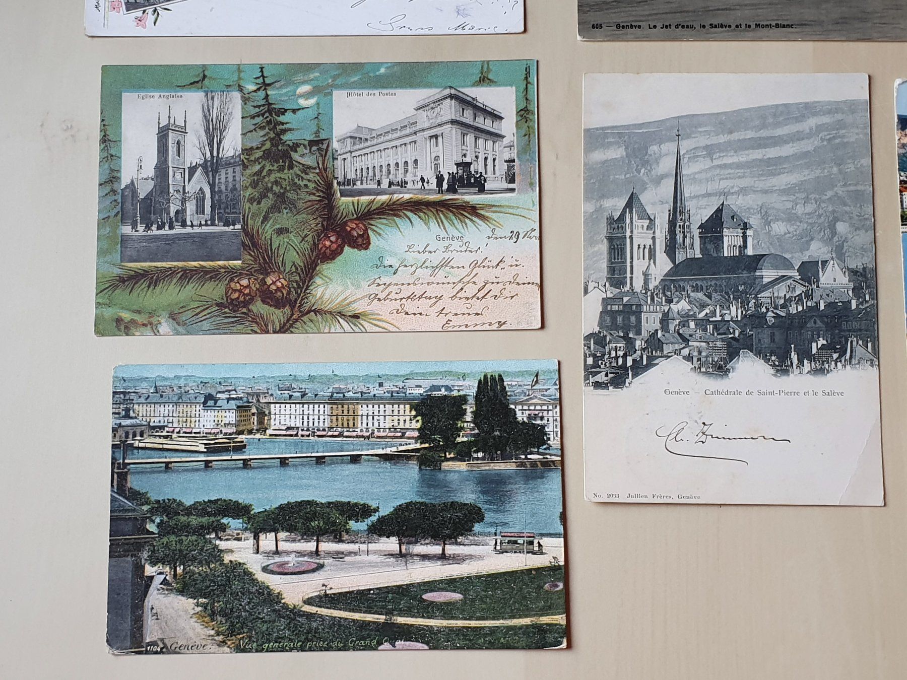 Cartoline postali: 14 x Karten Genf ab 1900 – Usato da Stansstad venduto da collectorsshop 4