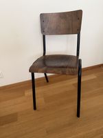 2 Stühle Holz Metall guter Zustand