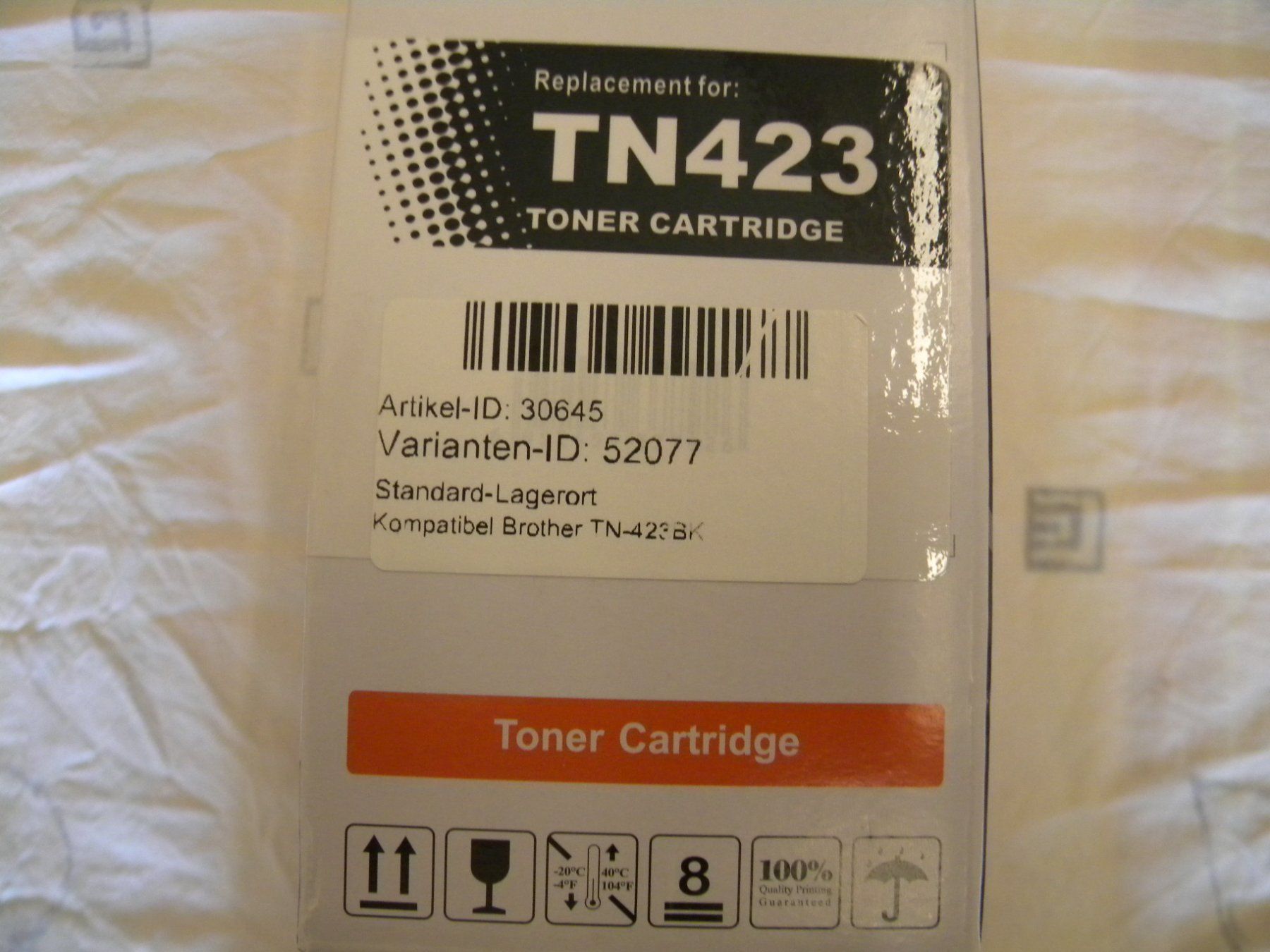 Cartucce per stampanti & toner: TN-423BK – Nuovo e nell'imballaggio originale da Bühler venduto da Wini100 1