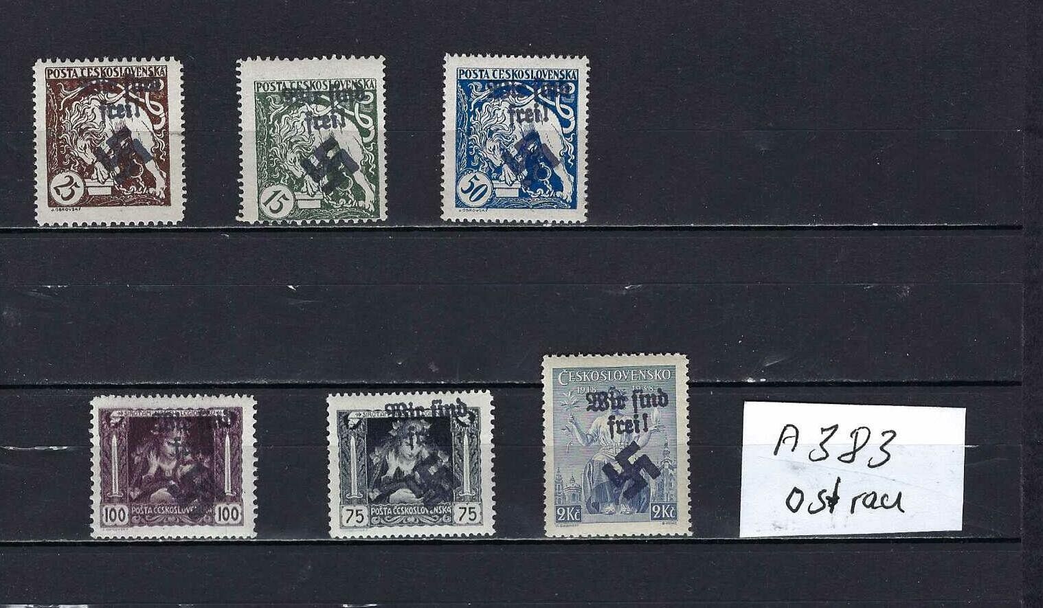 Tutti i francobolli: WKII Sudetenland Ostrau ** – Usato da Altstätten SG venduto da Nandodax