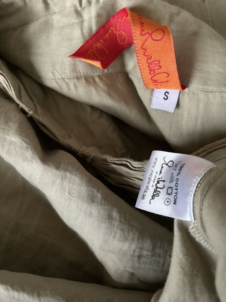 Ewa I Walla Camicette: Ewa i Walla Blouse SS13 44337, Moss, Size S – Usato da Erlenbach ZH venduto da verbena_mint 5