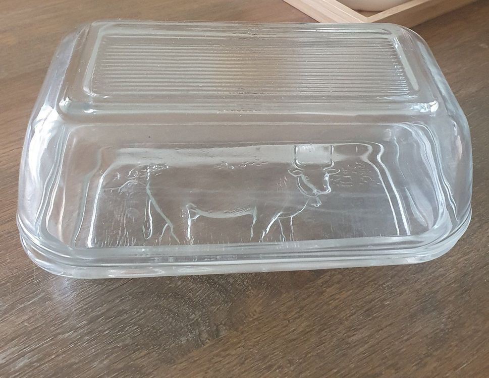 Butterdose Mit Edelstahl Messer - Aufbewahrung Für Käse Und Butter