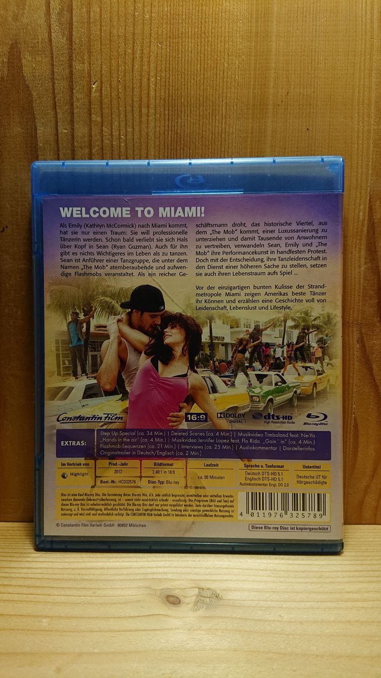 Tutti i DVDs: STEP UP Miami Heat Blu-Ray – Usato da Wilderswil venduto da Exebub 1