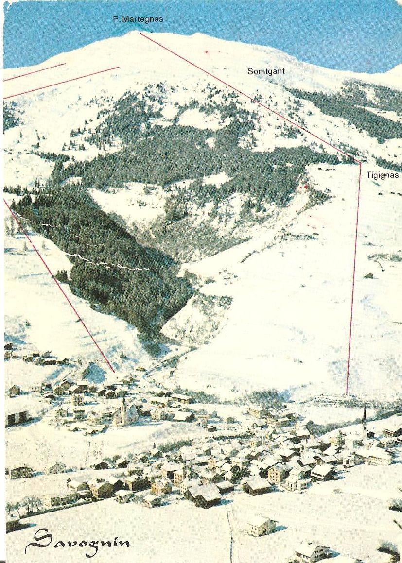 Ansichtskarten: Savognin 1972 – Gebraucht aus Richterswil von solalex