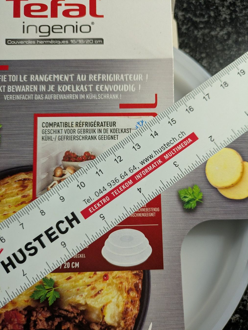 Tefal Pentole: Tefal Ingenio Deckel 18 cm. – Nuovo e nell'imballaggio originale da Benken SG venduto da olga81 2
