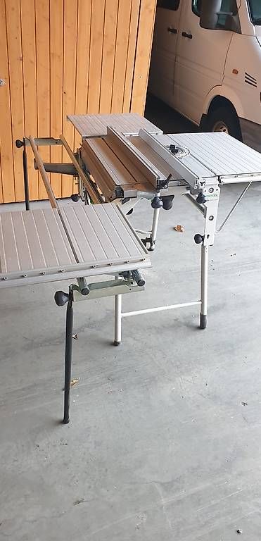 Festool Seghe: Festool PRECISIO CS 70 EB  scie sur table professionnelle – Usato da Verbier venduto da elodielegros91 2