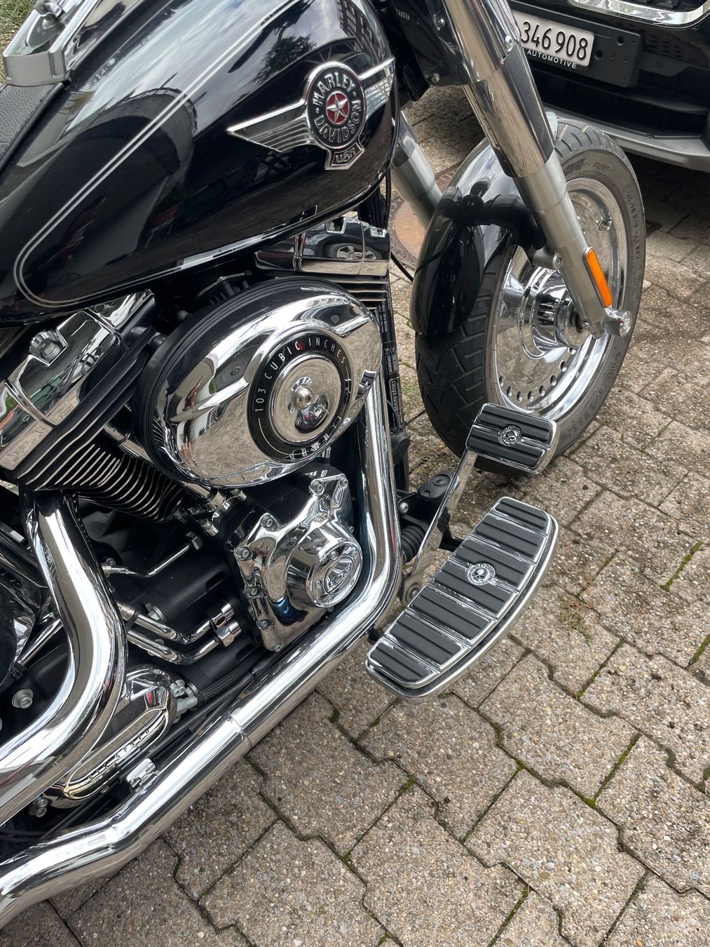 Harley-Davidson Chopper: Harley Fatboy FLSTF 103 – Usato da Steinhausen venduto da Hoelgi 7
