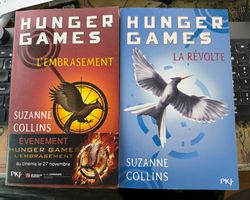 2 livres Hunger Games