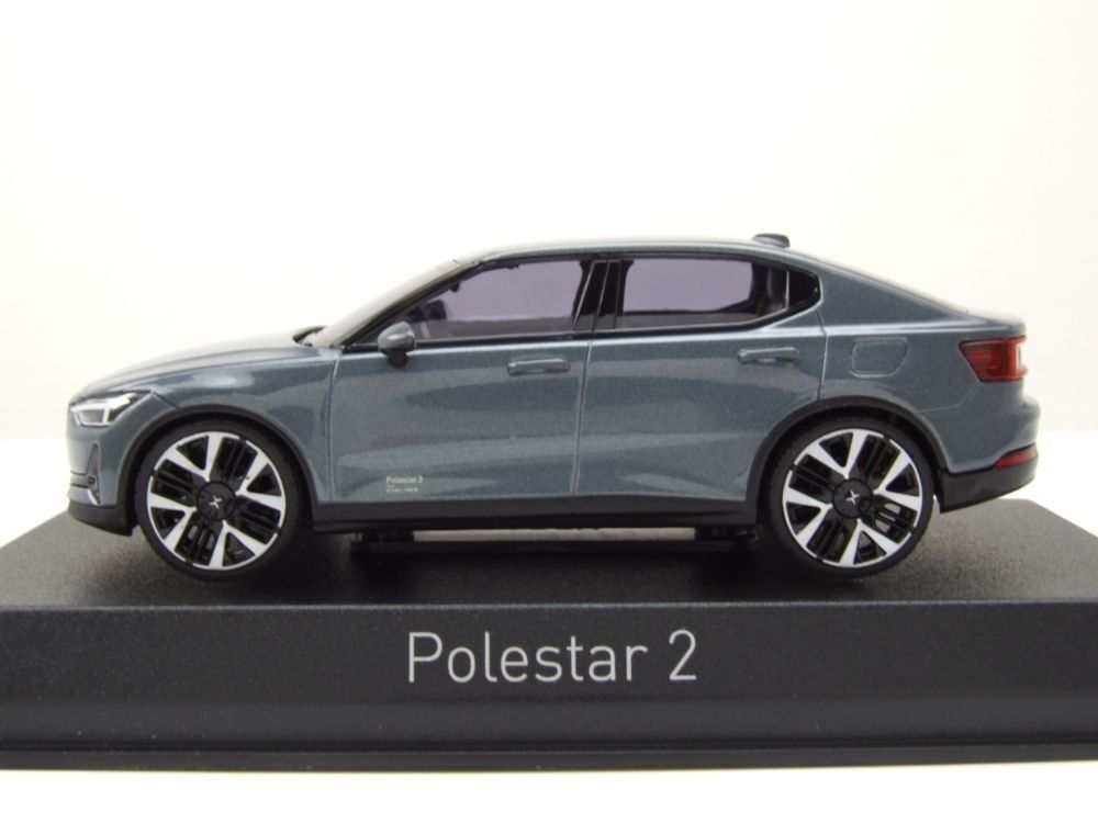 Volvo Modellini d'auto: Polestar 2 Phase II seit 2024 Thunder Gray met. / schwarz – Nuovo e nell'imballaggio originale da Gerlafingen venduto da espero88 3