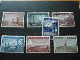 Sowjetunion Satz Bauten um 1938 o