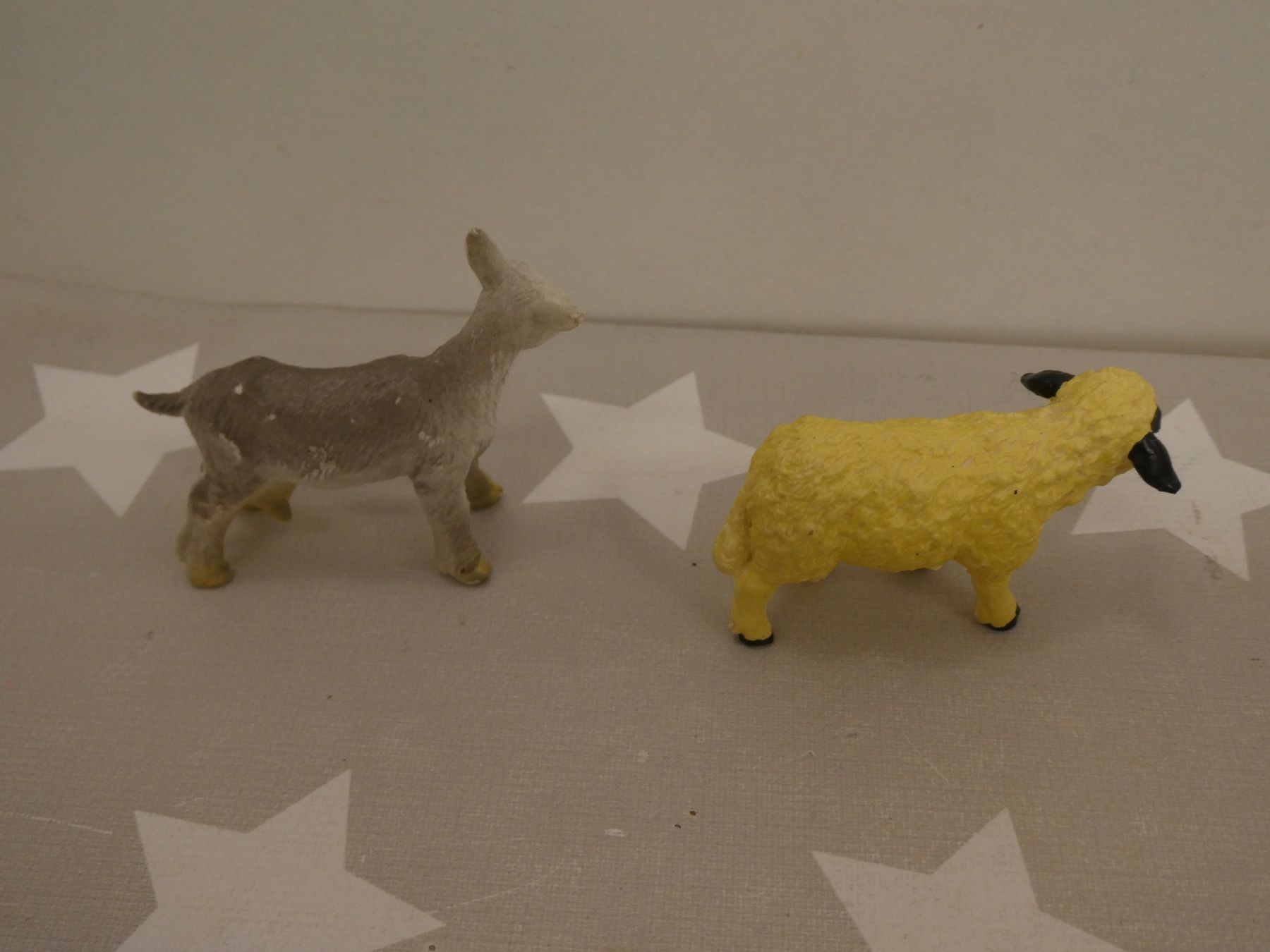 Bullyland Figuren: 1 Ziege 1 Schaf Bully – Gebraucht aus Rafz von Powacaddy 1