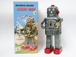 Roboter Mechanical Walking Space Man Robot zum aufziehen