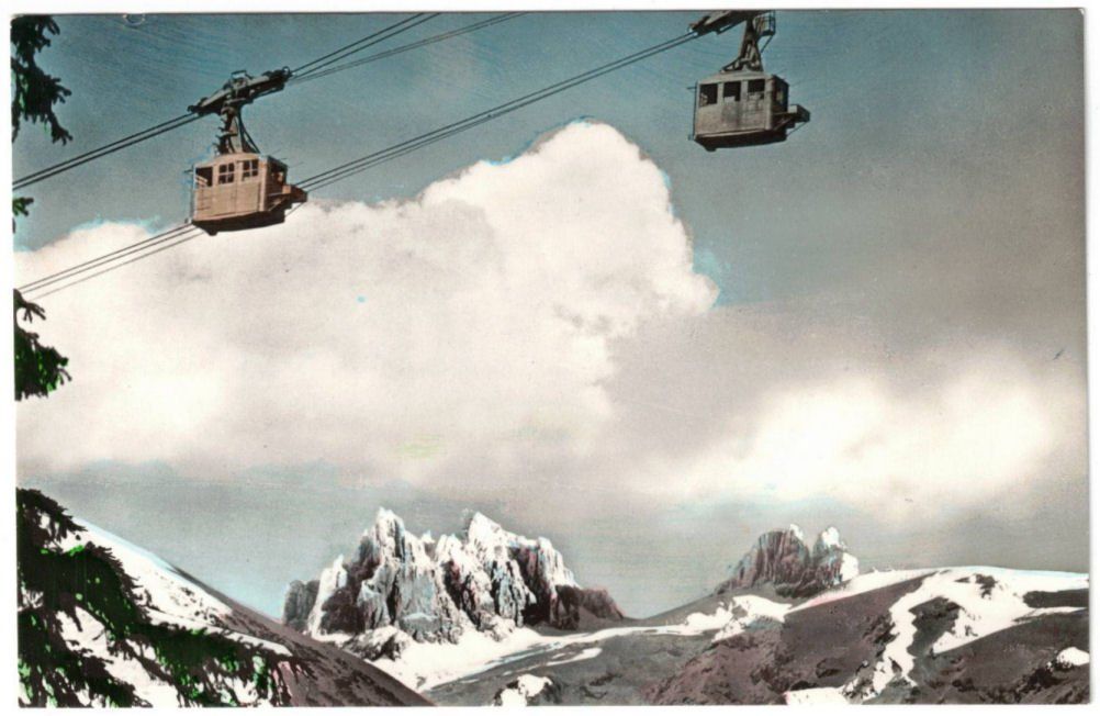 Cartoline postali: Engelberg - Luftseilbahn Gerschnialp--Trübsee – Usato da Binningen venduto da Mountainrider
