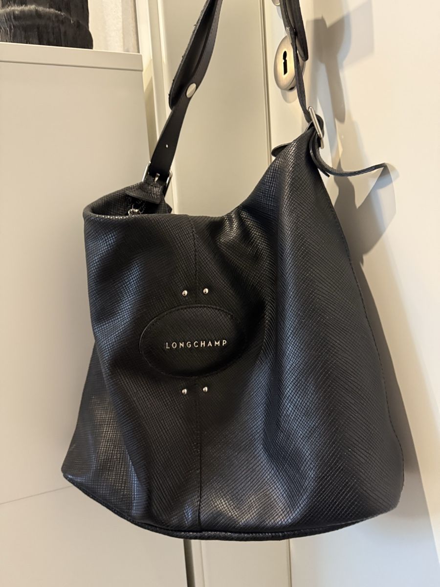 Longchamp Borse da donna: Longchamp Lederhandtasche – Usato da Savigny venduto da linda2402 3
