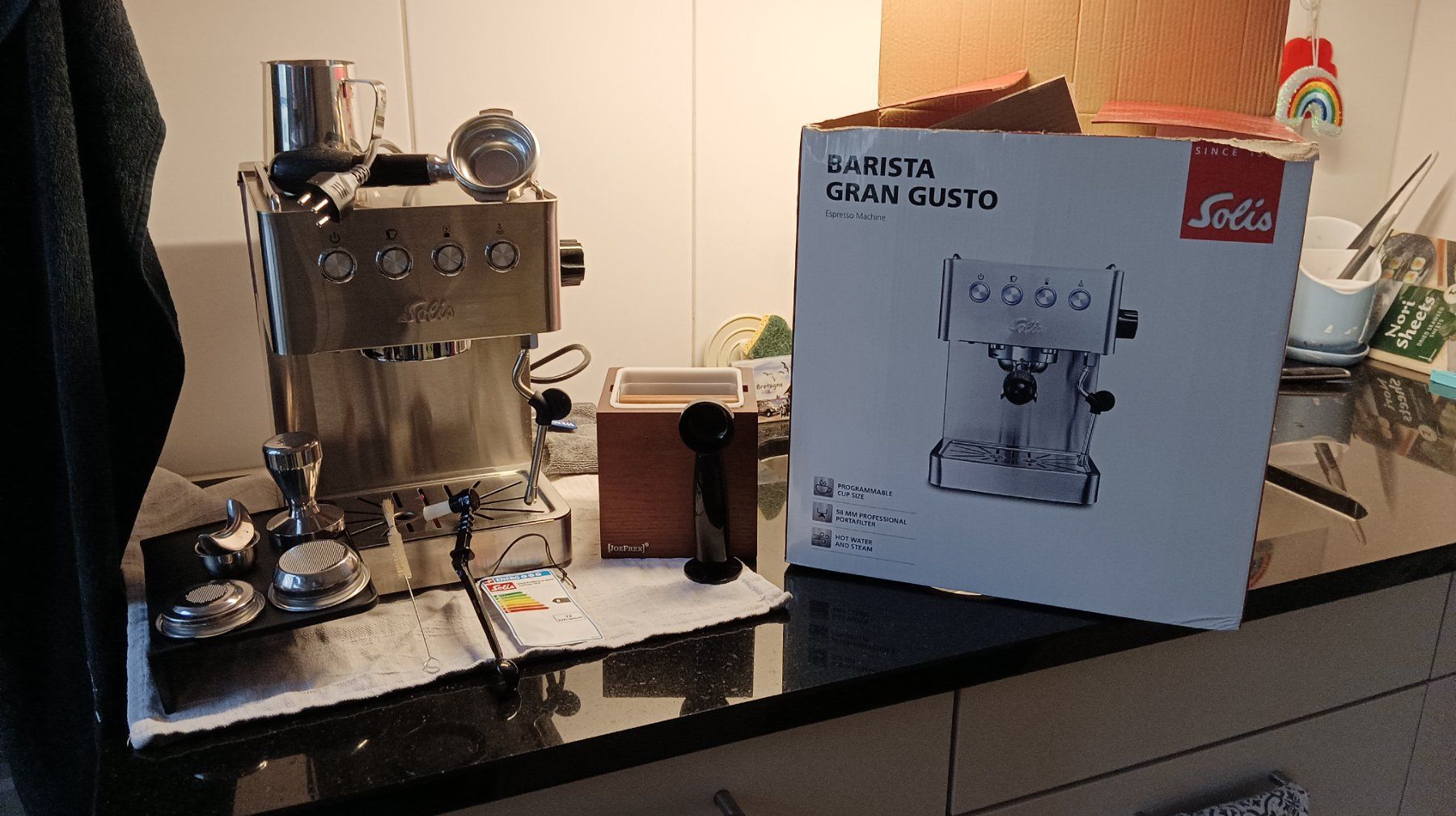 Solis Kaffeemaschinen & Espressomaschinen: Siebträger Espresso Maschine von Solis – Gebraucht aus Basel von bib_pcc2 2