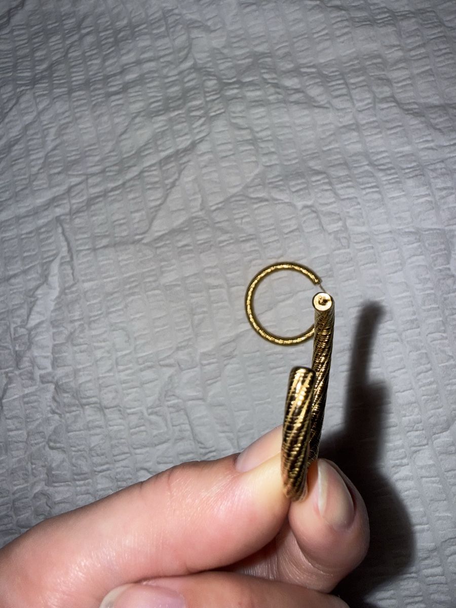 Boucles d'oreille: Goldene Kreolen  – D'occasion à Luzern par Itsclaire 3