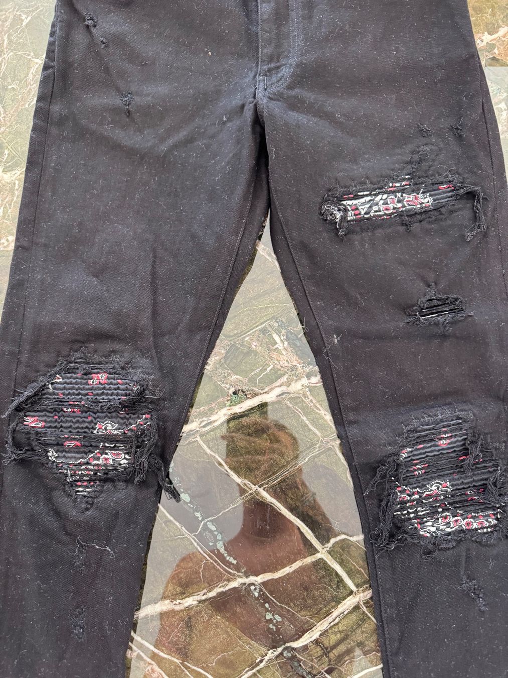 Amiri Jeans: Jeans slim Amiri – Nuovo (secondo la descrizione) da Genève venduto da kil_bxc8 1
