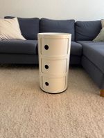 Kartell Componibili Beistelltisch Designer weiss rund