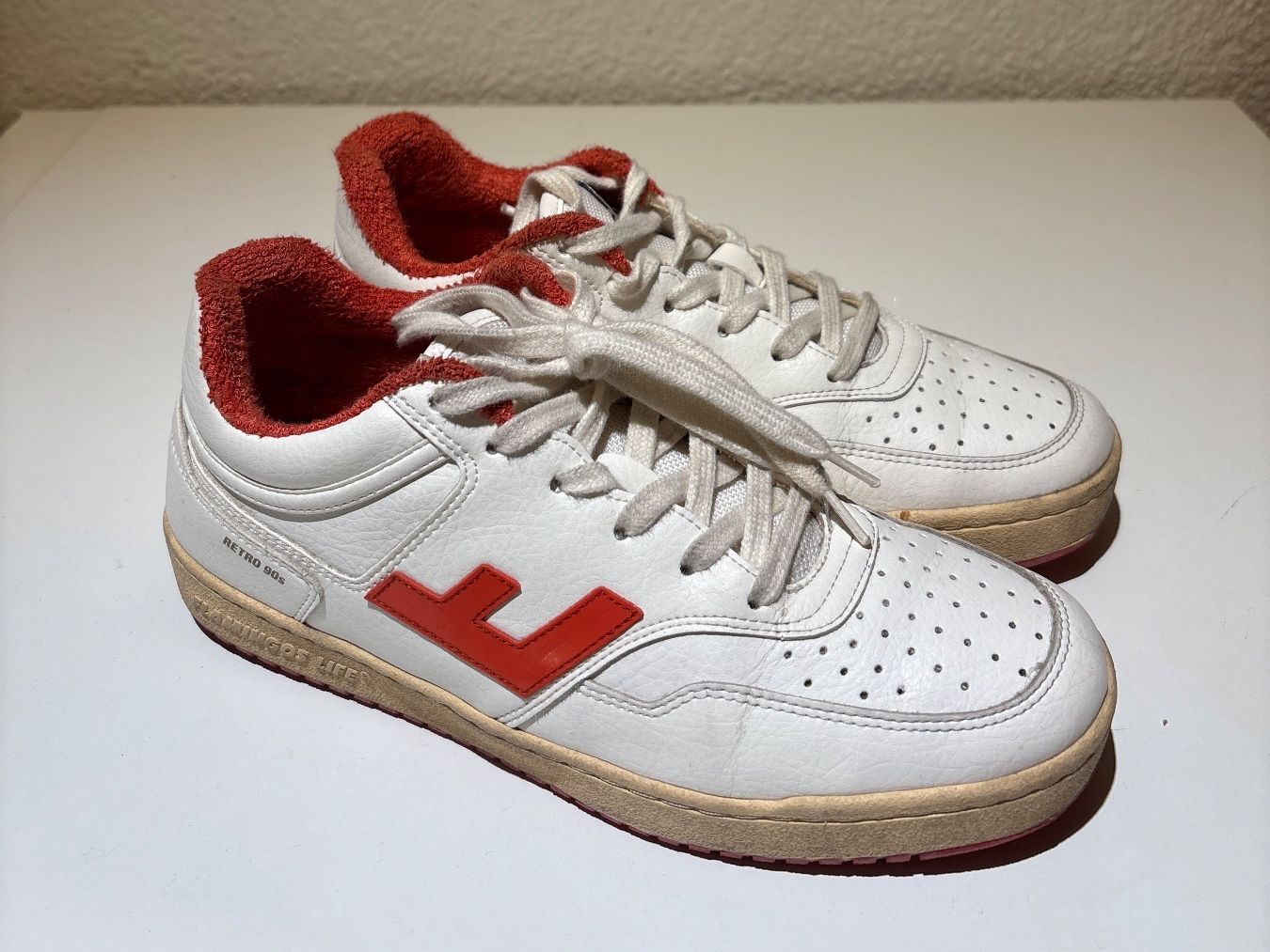 Herrenschuhe: Flamingos Life Retro 90s Sneaker, Grösse 38 – Gebraucht aus Zürich von Rpapad