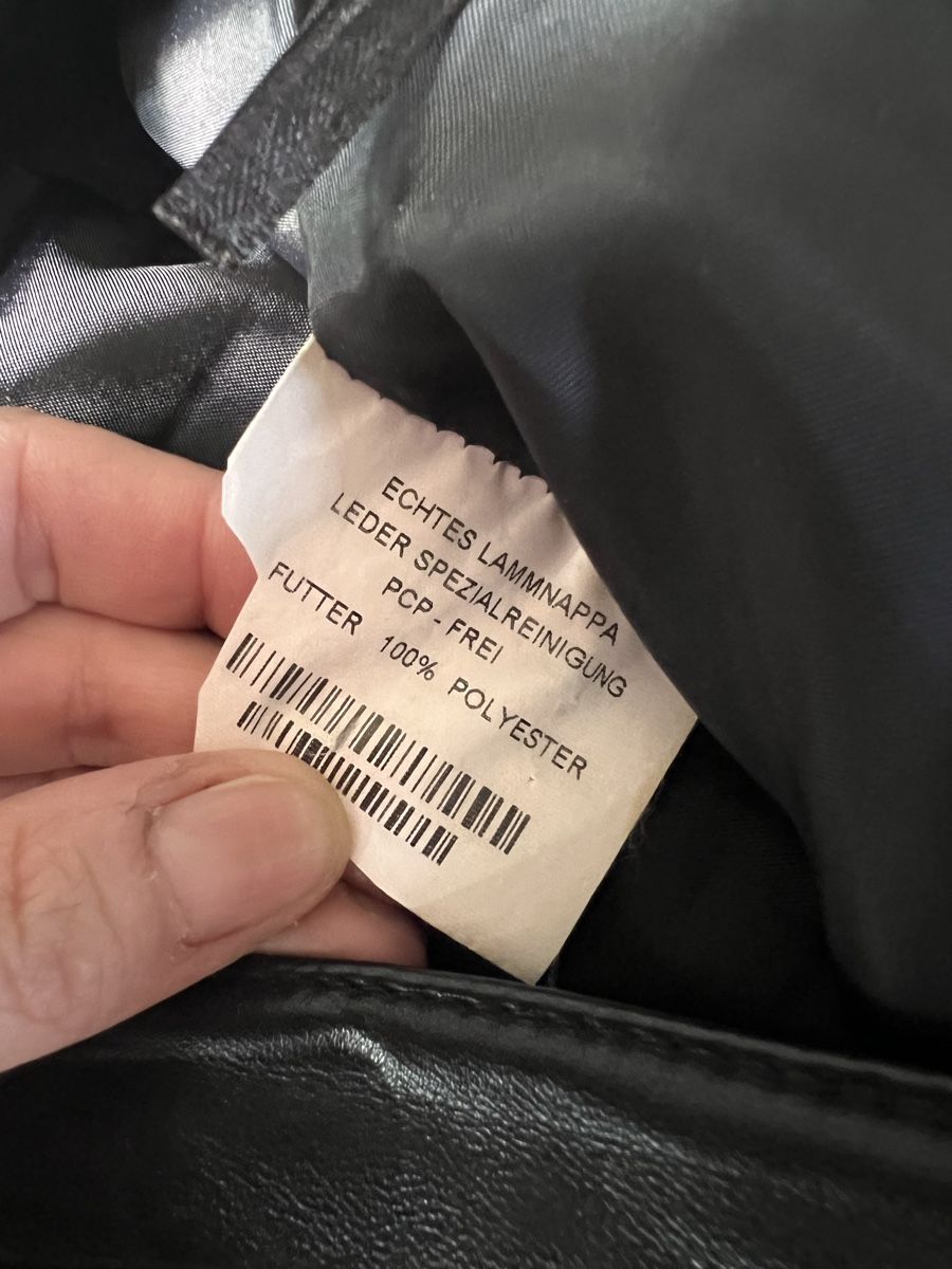 Pantaloni: Lederhose Per Me, Gr. 36, schwarz  – Usato da Solothurn venduto da Brini06 5