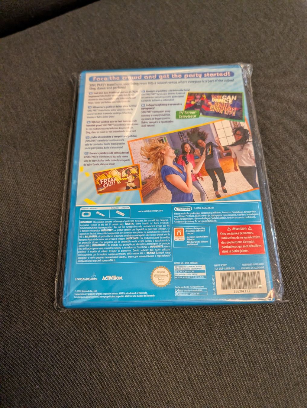 Spiele: Sing Party Nintendo Wii u – Gebraucht aus Giubiasco von Ticinerd 1