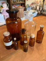Apothekerflaschen Konvolut - Glas - Glasflaschen - Behälter
