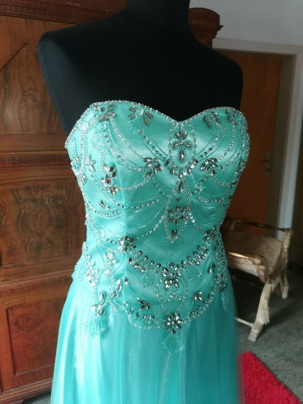 Vestiti: Abendkleid Brautkleid Türkis Gr. 40 – Nuovo e nell'imballaggio originale da Turbenthal venduto da sch_s72n 5