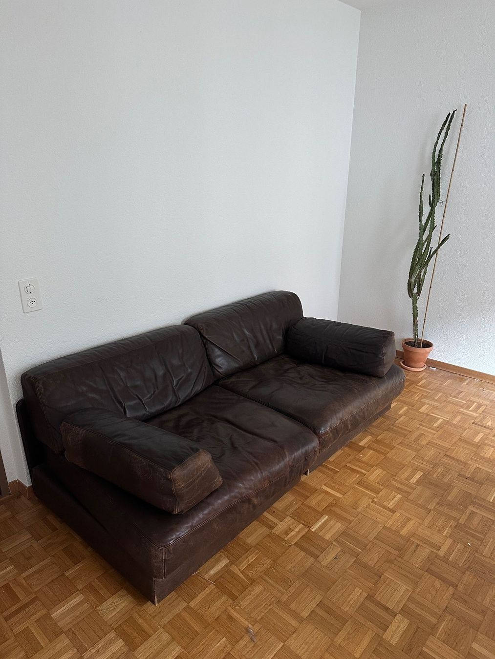 De Sede Divani: De Sede DS76 Design Leather Sofa/ Schlafsofa + Pflegeset – Usato da Zürich venduto da juwiel