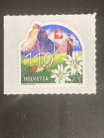 Schweiz 2022 Einzelmarke Matterhorn postfrisch Trägerfolie
