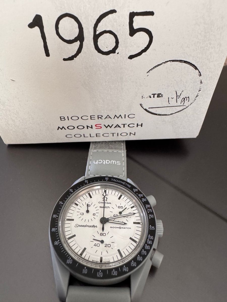 Swatch Orologi: Moonswatch 1965 – Nuovo e nell'imballaggio originale da Biel/Bienne venduto da yuliyabiel 1