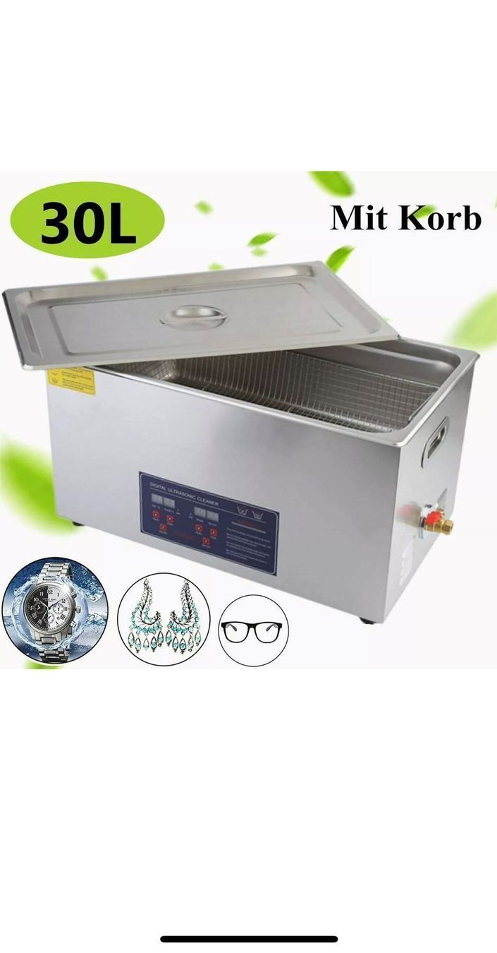 Tutte le macchine: +Ultraschallreiniger 30liter – Nuovo e nell'imballaggio originale da Amriswil venduto da JaJa-Express