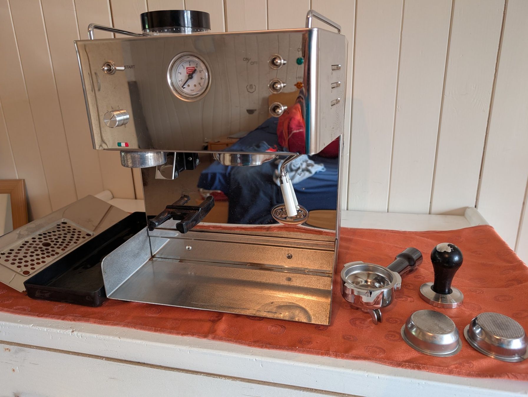 Macchine per caffè & Macchine per espresso: Quick Mill Pegaso Siebträgermaschine Espressomaschine – Usato da Eichberg venduto da Arac1 2