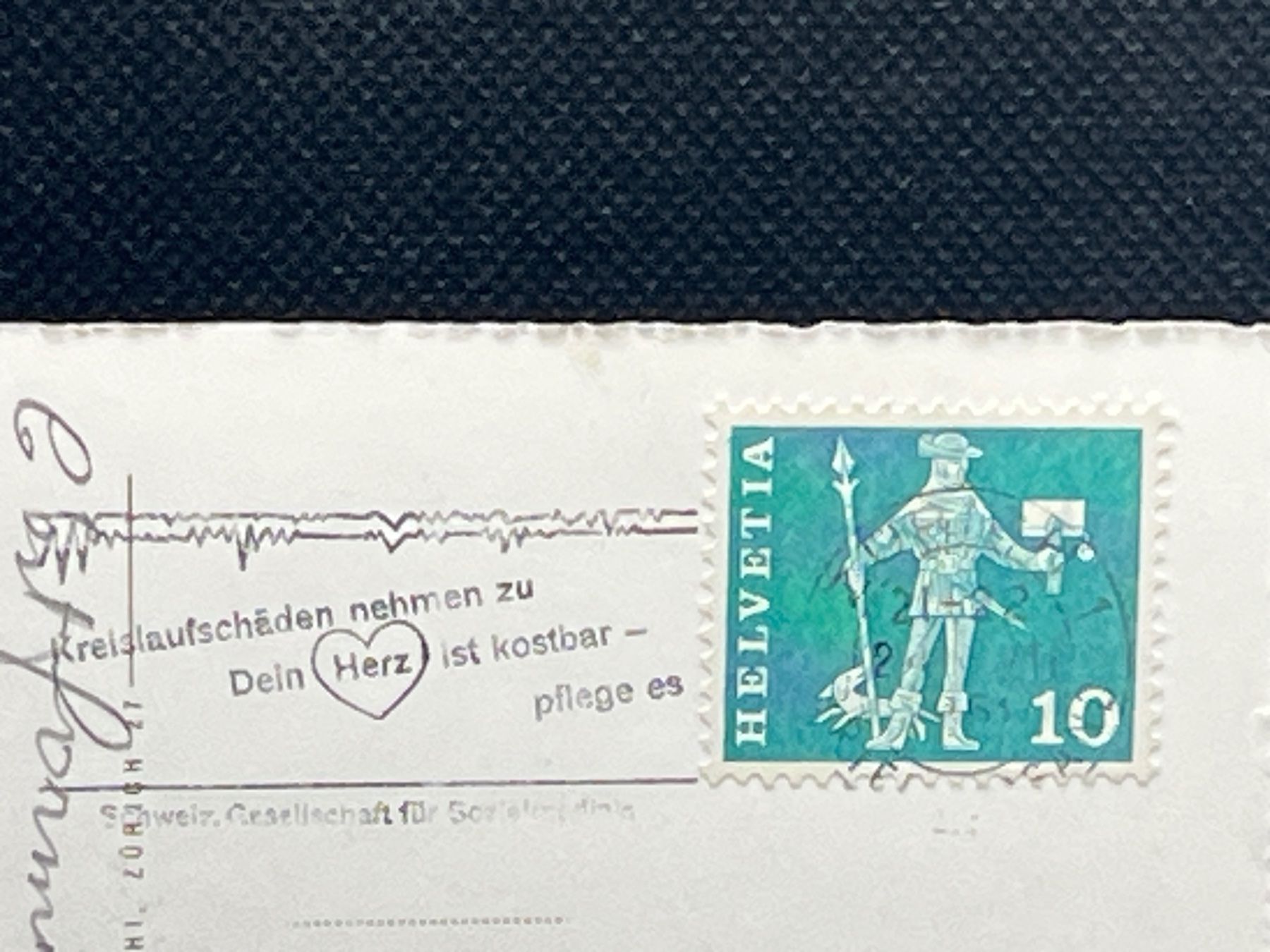 Cartoline postali: Zürich und die Alpen – Usato da Widnau venduto da Brusi9 1