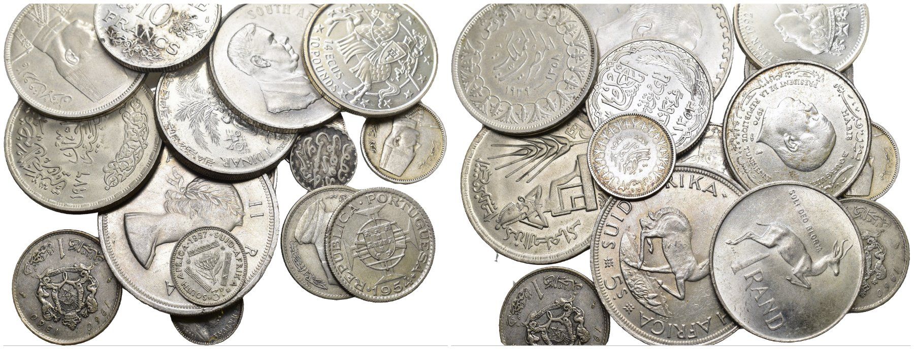 Toutes les monnaies: Afrika Lot Silber – D'occasion à Bern par numismatictops