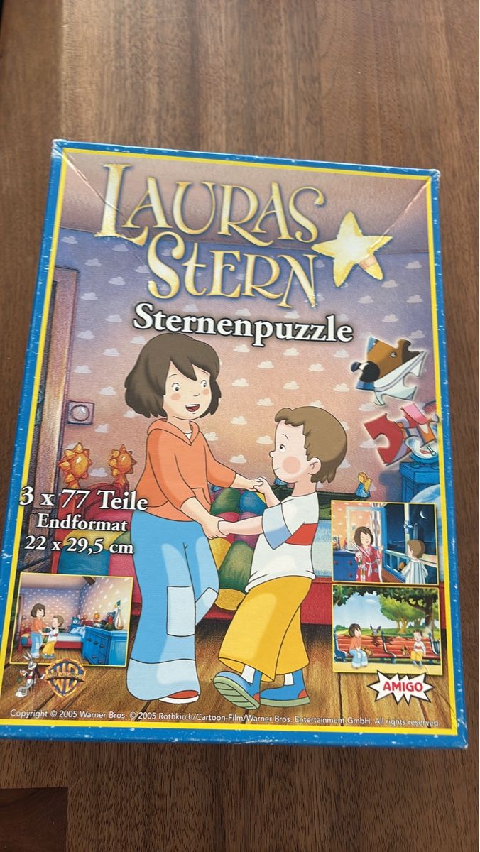 Puzzle: Laura's Stern Sternenpuzzle 3x77 Teile – Usato da Kriens venduto da mir_v8ww