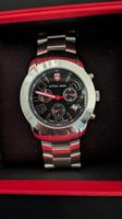 Armbanduhr SM Swiss Model 8772 Edelstahl Gehäuse schwarz