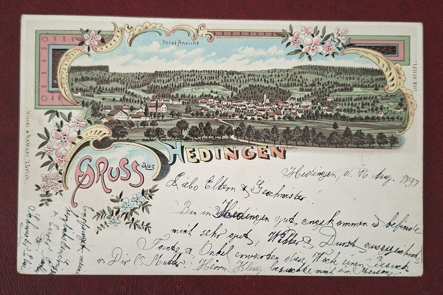 Cartes postales: Gruss aus Hedingen – D'occasion à Affoltern am Albis par Broki-Albis